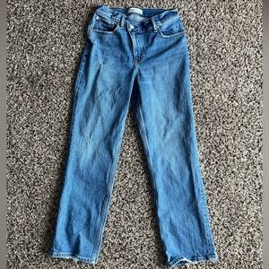 Abercrombie and fitch 90s straight leg jeans size 4s